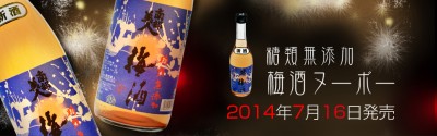 糖類無添加梅酒ヌーボー 2014年7月16日販売