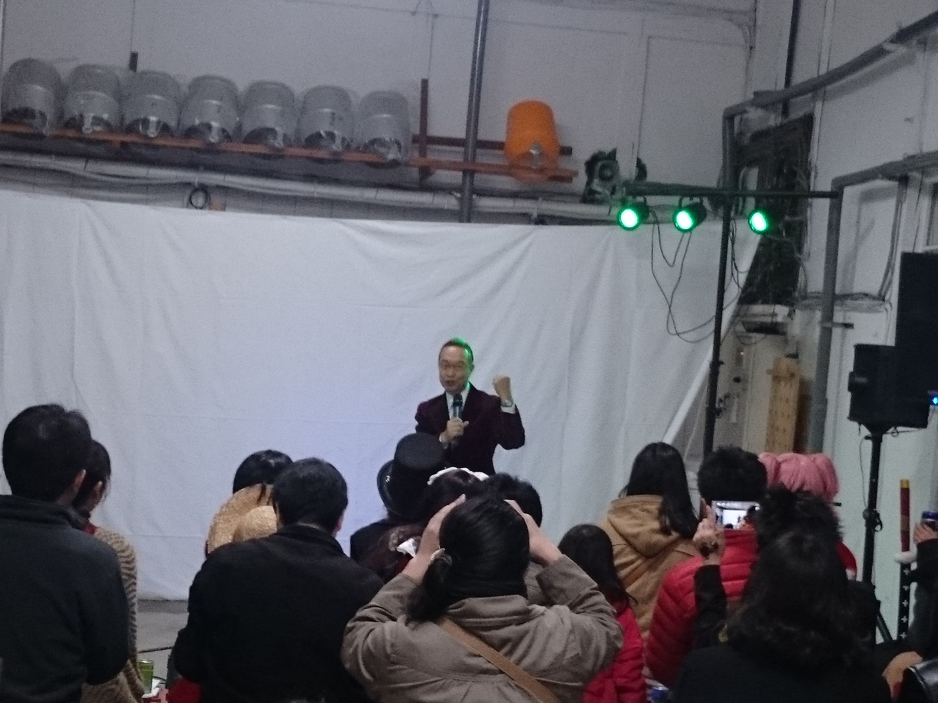 キン肉マン、北斗の拳の声優神谷明さんのライブ | 株式会社南部美人